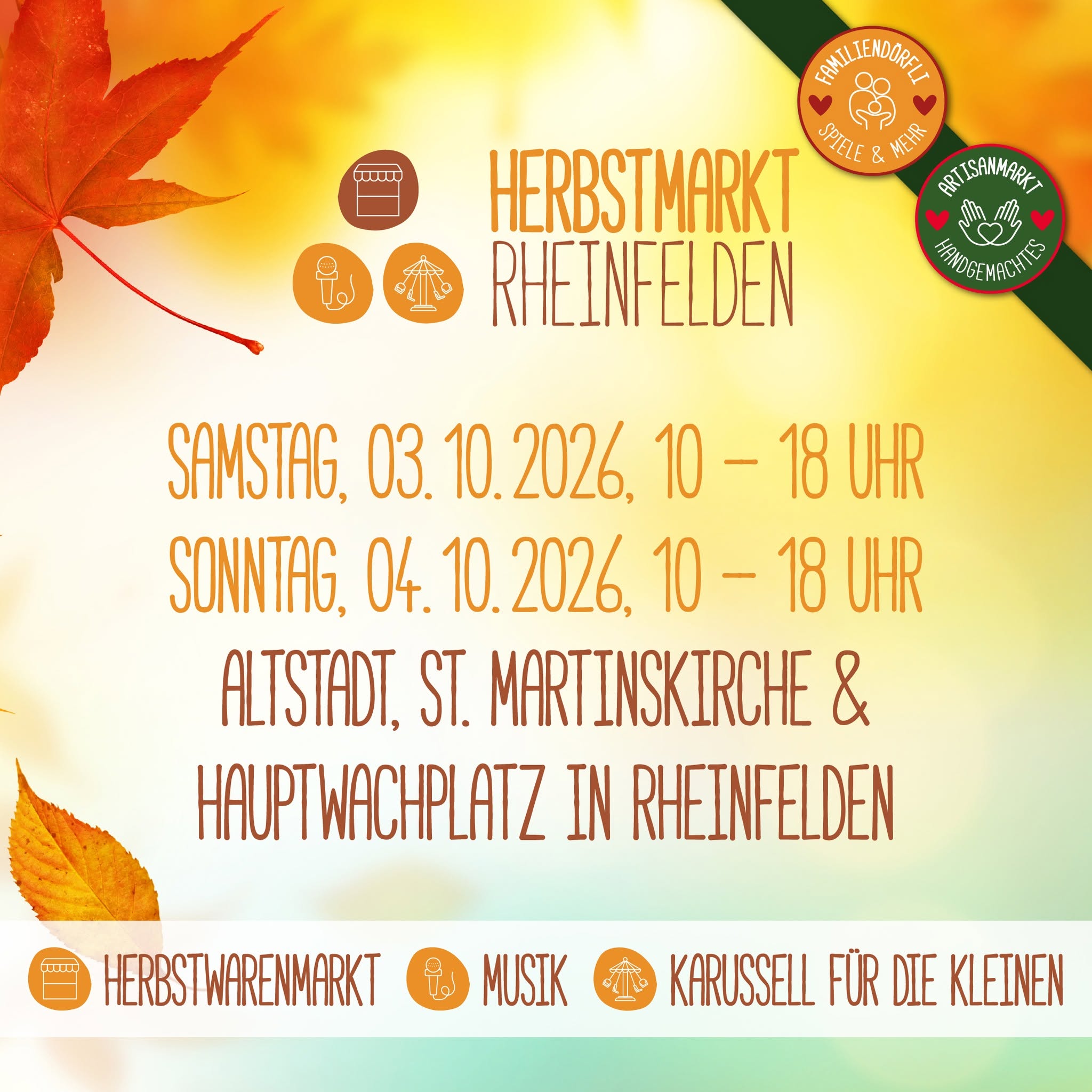 2026.10. Herbstmarkt Rheinfelden